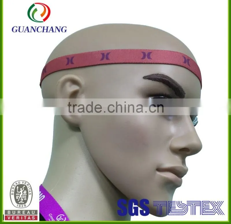 promotional sport men hair fancy hairbands