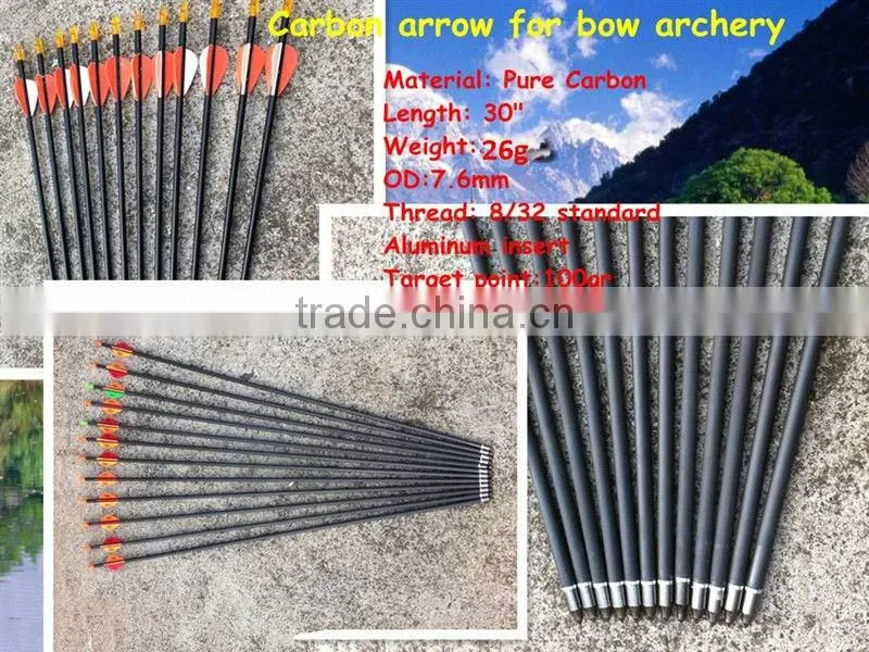 aluminum arrow for shooting