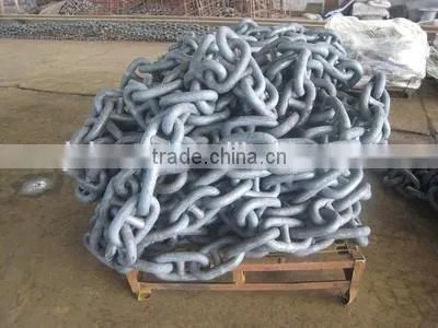 2015 new coming ship marine mooring anchor chain cable