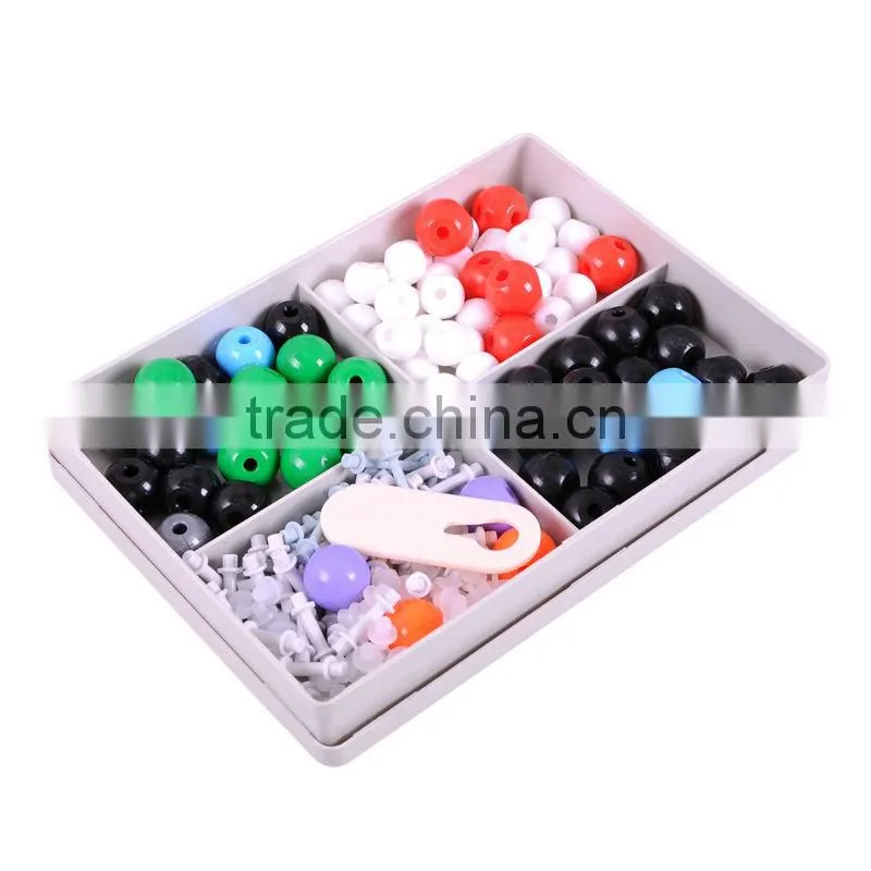Hot Sale Shool Plastic Atom Molecular Model Kit, Teacher Organic Chemistry Teach Set, Teaching Plastic Balls Chemistry Kits