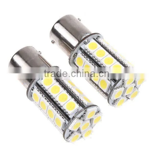 1156/BA15S White 30 5050 SMD LED Turn Signal Light Lamp