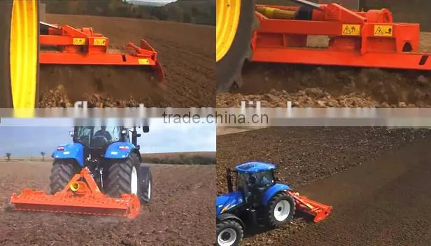 best quality tractor pto driven power harrow/rotary harrow/heavy powered harrow with CE approved