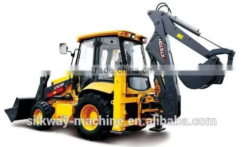 XT870H mini wheel loader with backhoe attachment for sale, small backhoe loader for sale