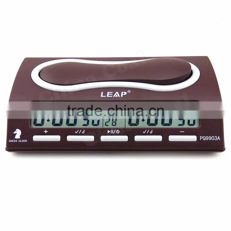 Popular digital chess clock with large LCD display