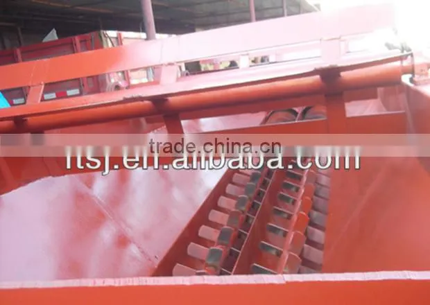 Plastic recycling washing tank