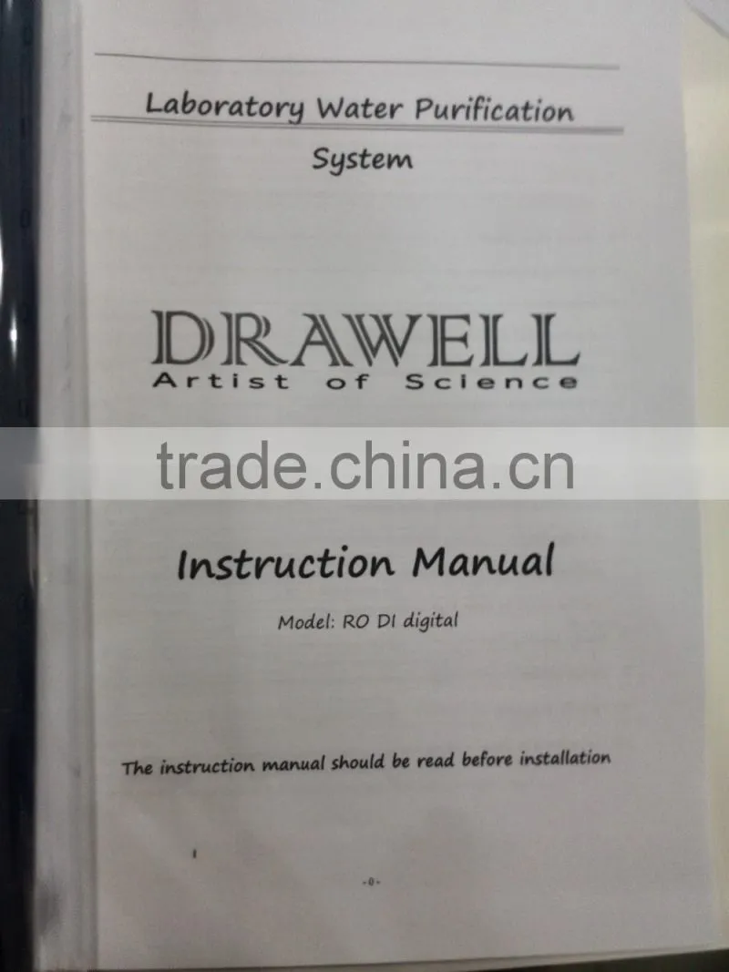 New deionized pure water system, water purification machine price