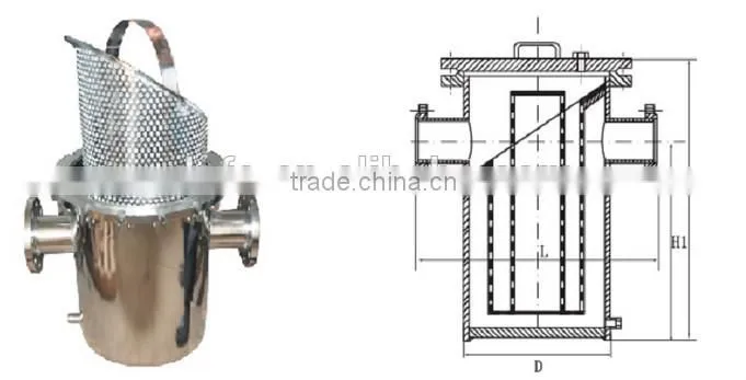 Industrial water filter