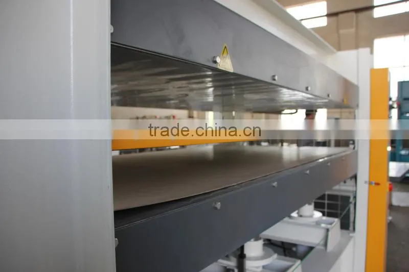plywood hot press machine