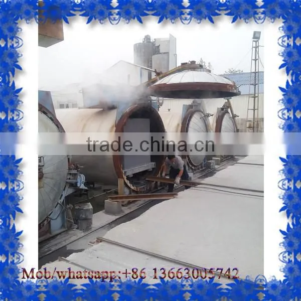 AAC block steam heating autoclave, steam autoclave reactor, steam curing autoclave