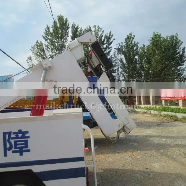 4*2 DONGFENG DLK Right Hand Wrecker Tow Trucks 5 Ton