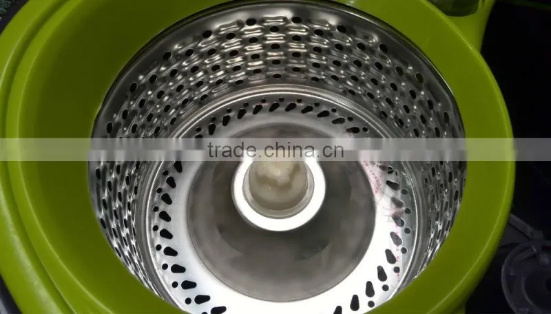 Vivinature Stainless Steel Deluxe Rolling Spin Mop