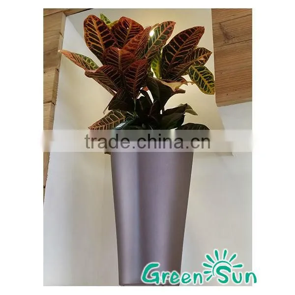 sub irrigation system flower pots,similar as lechuza self-watering planter,sub-irrigation planter