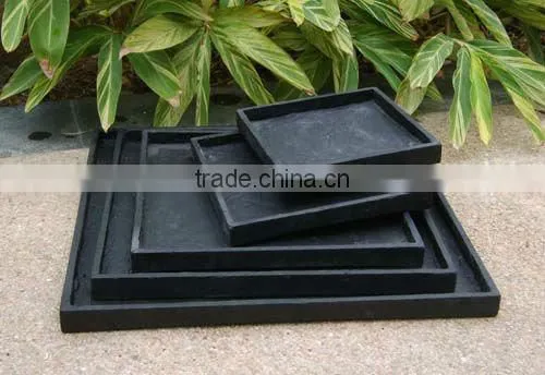 2014 popular fiber clay garden flower pot holder