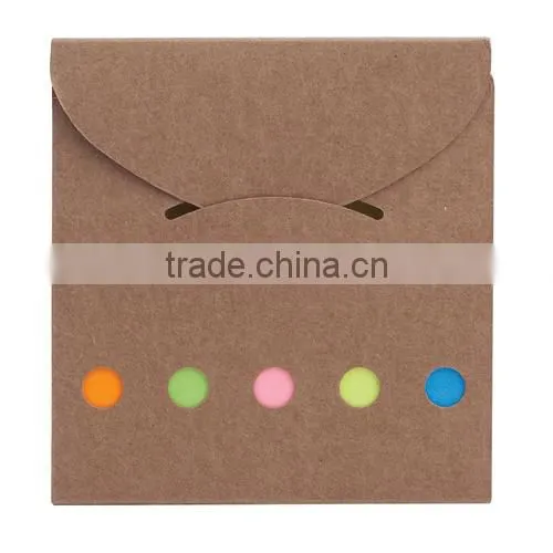 Bookmark with sticky notes