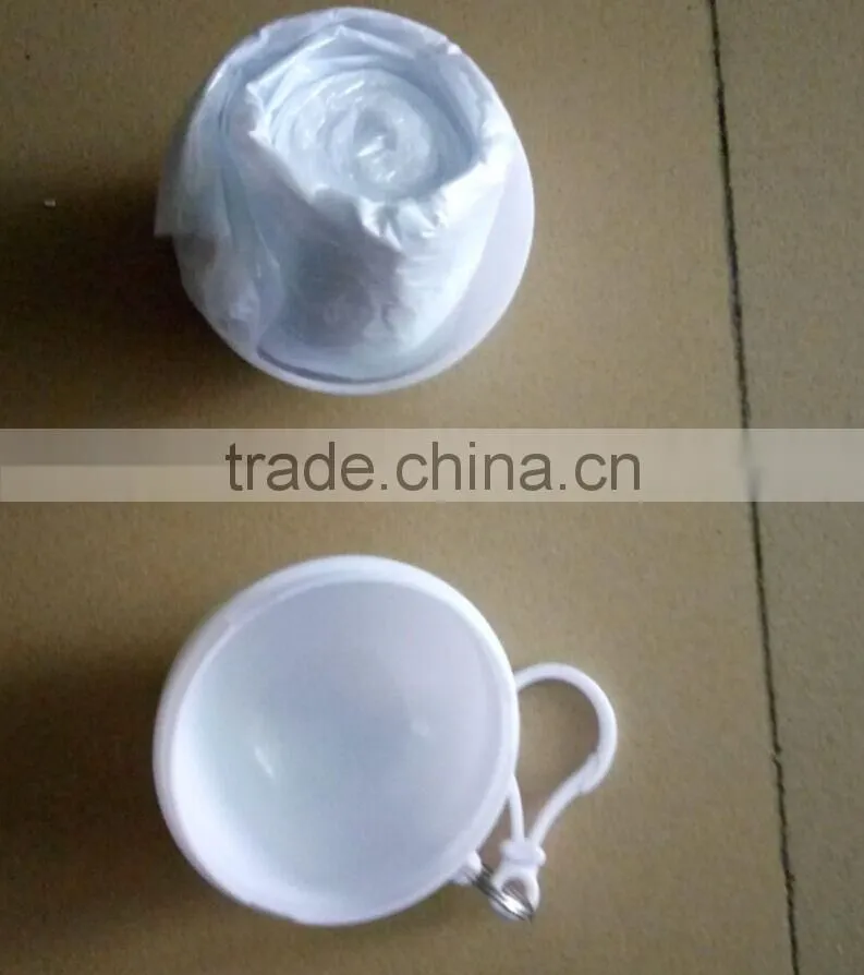 15122808 poncho ball,plastic ball for poncho,plastic ball for raincoat
