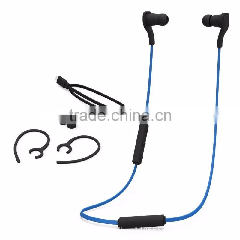 New Factory Cheap Wireless Sport Music Earbuds, Stereo Sweat-proof Bluetooth 4.1 Sport Headsets For Sale