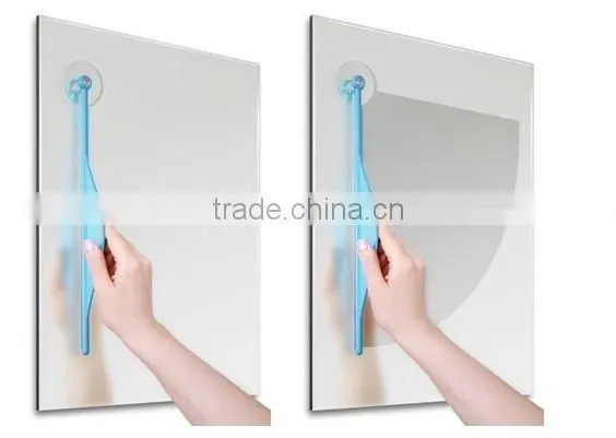 bath mirror wiper/mirror brush/ strong chuck wiper