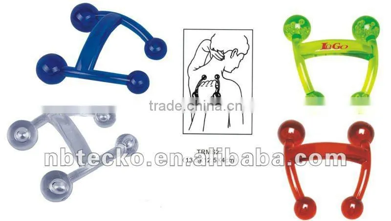Kid shape plastic body massager as promotion gift