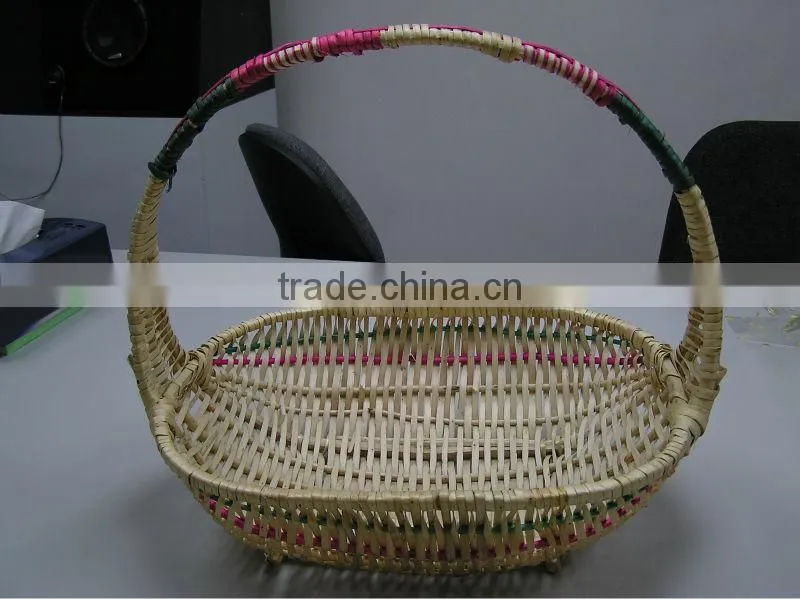 willow storage basket fruit baskt/gift basket set of three