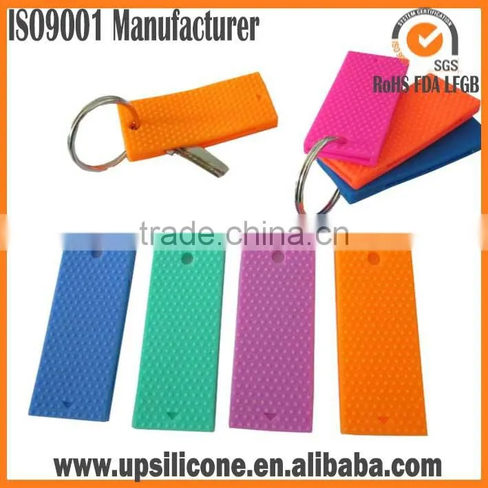 wholesale fashionable silicone key holders