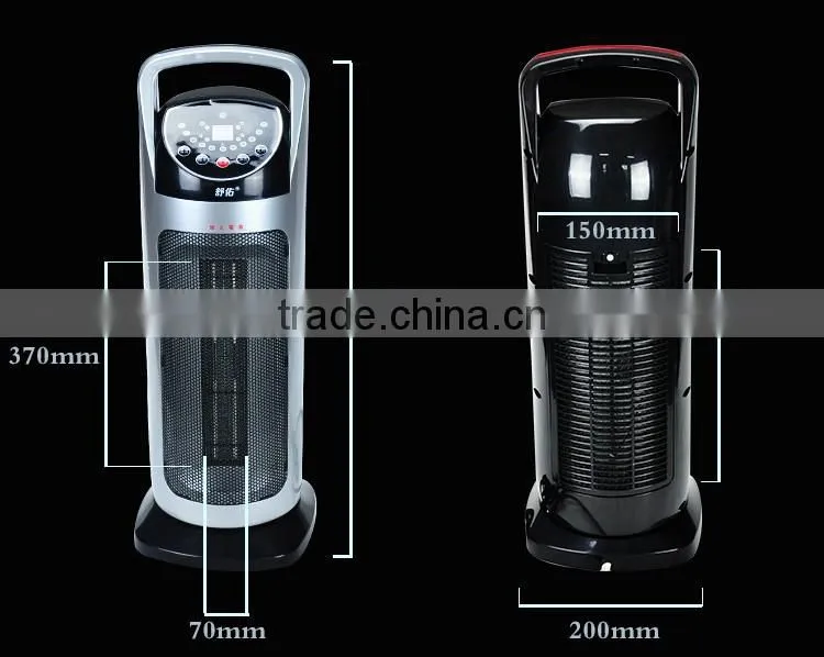 Electric Portable Oscillating Ceramic PTC Tower Fan Heater