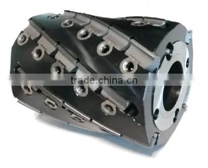 hot selling with high quality shear cut spiral woodworking cutter head