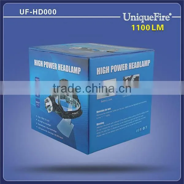 1200lm CREE T6 LED rechargeable head torch