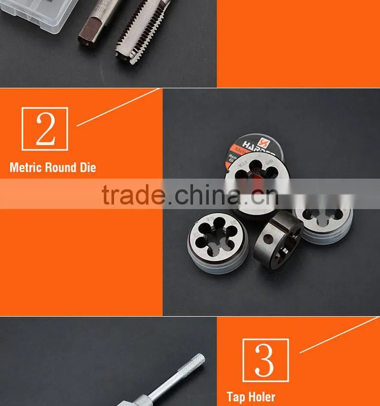 Professional 12PCS Tap And Die Set