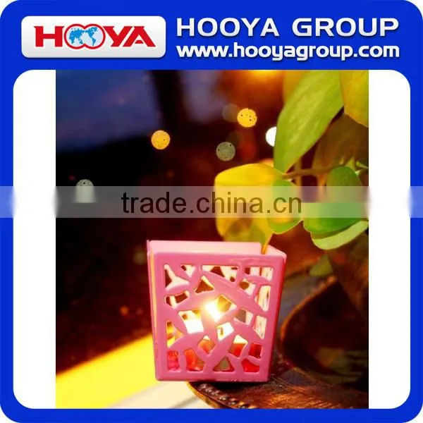 5.5*5.5*5.5cm Hollow Out Metal Candle Holder/Candle Stick for Home Decoration