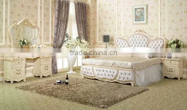 2013 year newest design elegant MDF European design solid wood furniture