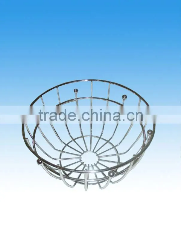 544-66 Metal wire fruit basket for kitchen