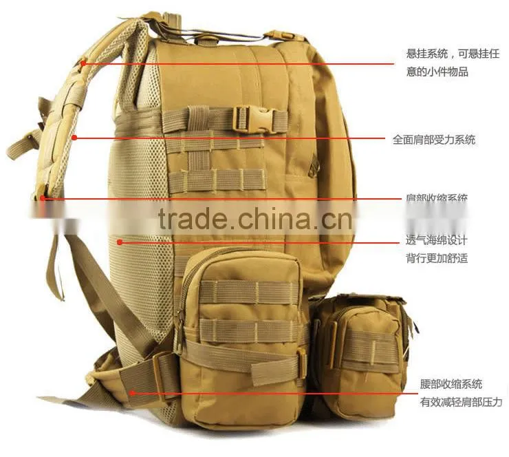 Army ACU Digital Big Tactical Assault Pack 3 Day Backpack Ruck Sack Bug Out Bag
