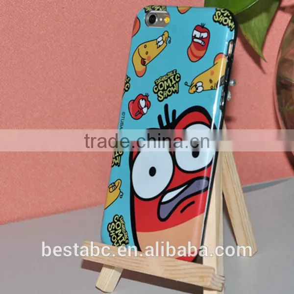 Frosted TPU stand phone accessory for iphone 6 , for apple iphone 6 case