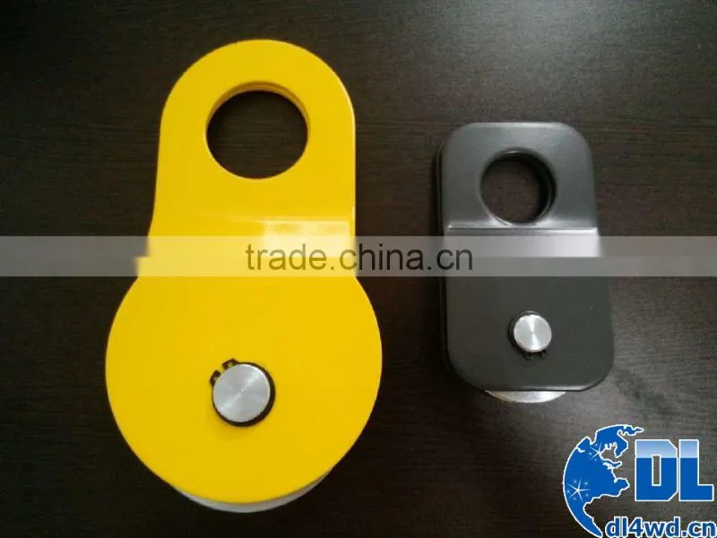 4Ton Snatch Block Pulley Block For 4x4 Winch 12v Car Tow Strap