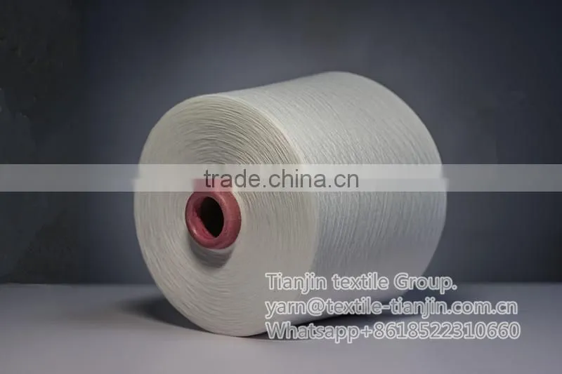 100% spun poly yarn Ne: 20s - 60s