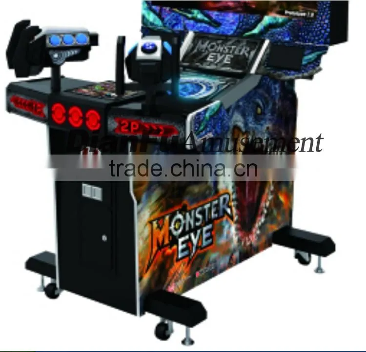 2015 Monster eye shooting game machine/simulation game of shooting for sale