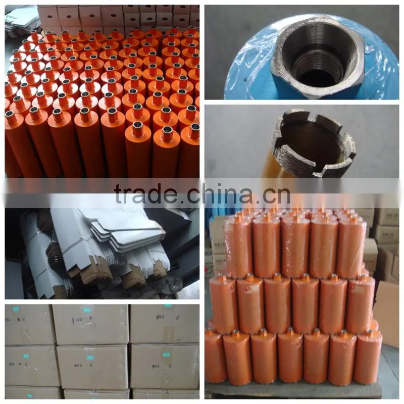 76mm ab fitness wonder core with drilling materials for concrete,brick and stone