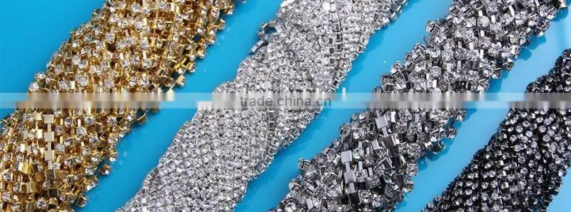 rhinestone cup chain trimmings 10 yards one cup chain roll