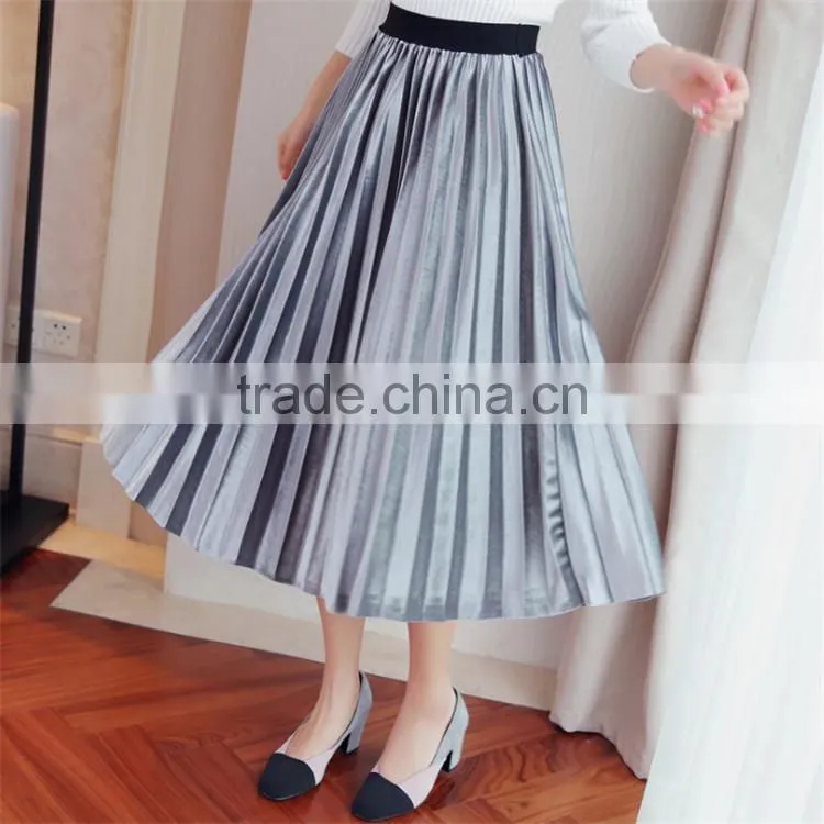 New hot style women's dress lady skirts Velvet skirts