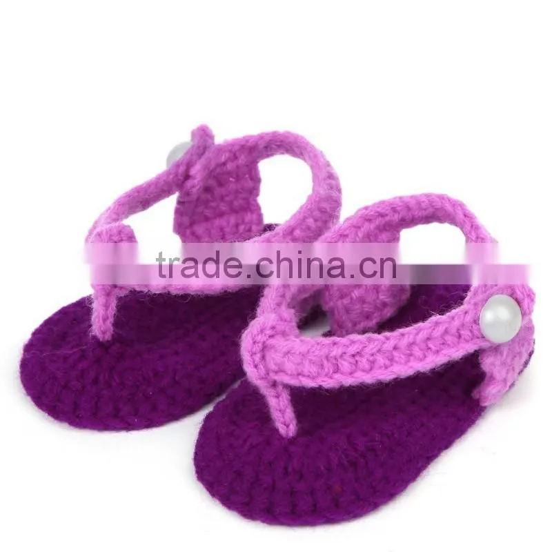 2015 hot sale baby summer crochet shoes LBS20151223-32