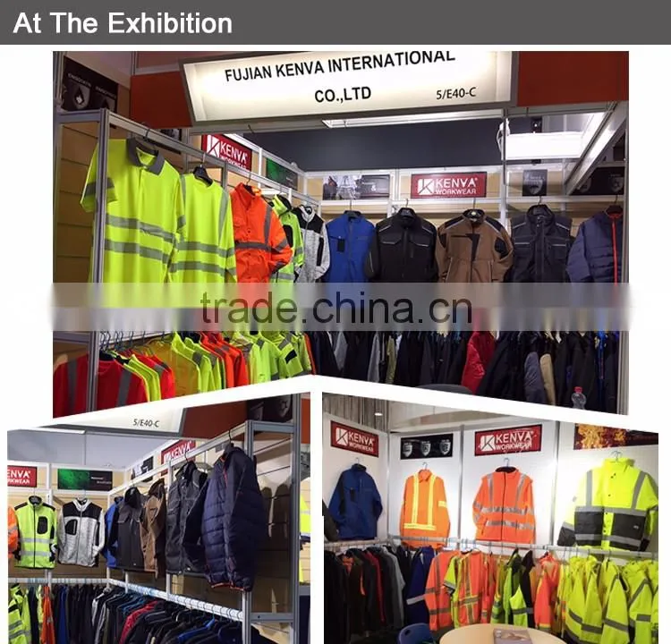 Hi vis garment softshell jacket uniform workwear safety work clothing