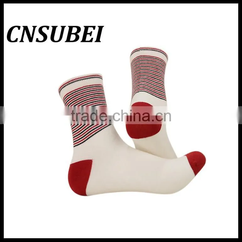Summer sports men's socks solid color in tube sock