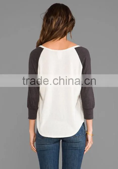 blank raglan t-shirt
