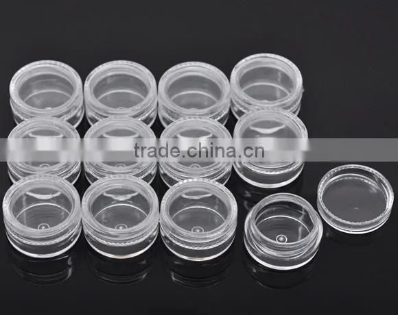Loose Plastic Bead Storage Container Tins 30x30x17mm, sold by piece