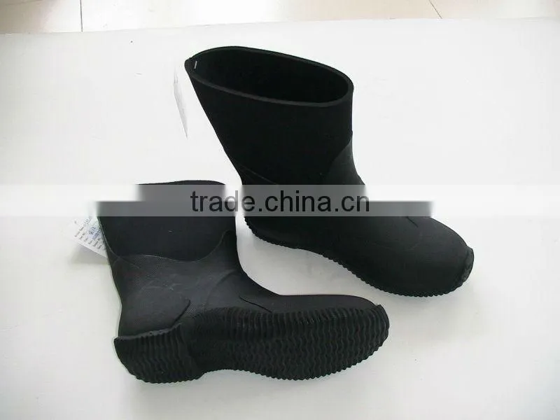 Hot selling Neoprene Gardening Boots rubber boots men's boots