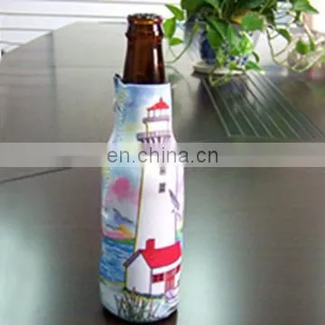 Neoprene beer bottle cooler and hot water bottle cover