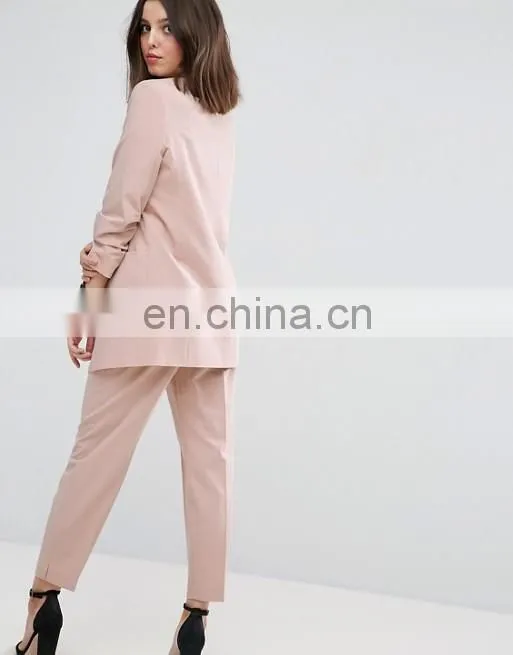 Wholesale Classic Solid Color Women Elegant Work Suits Loose Business Pant Suits For Ladies Multicolor For Choice