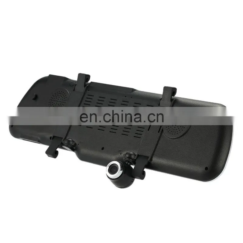 1080P Car Camera Recorder 5" Android GPS Navigation Rear view Mirror DVR Dual Camera Bluetooth WIFI Night Vision