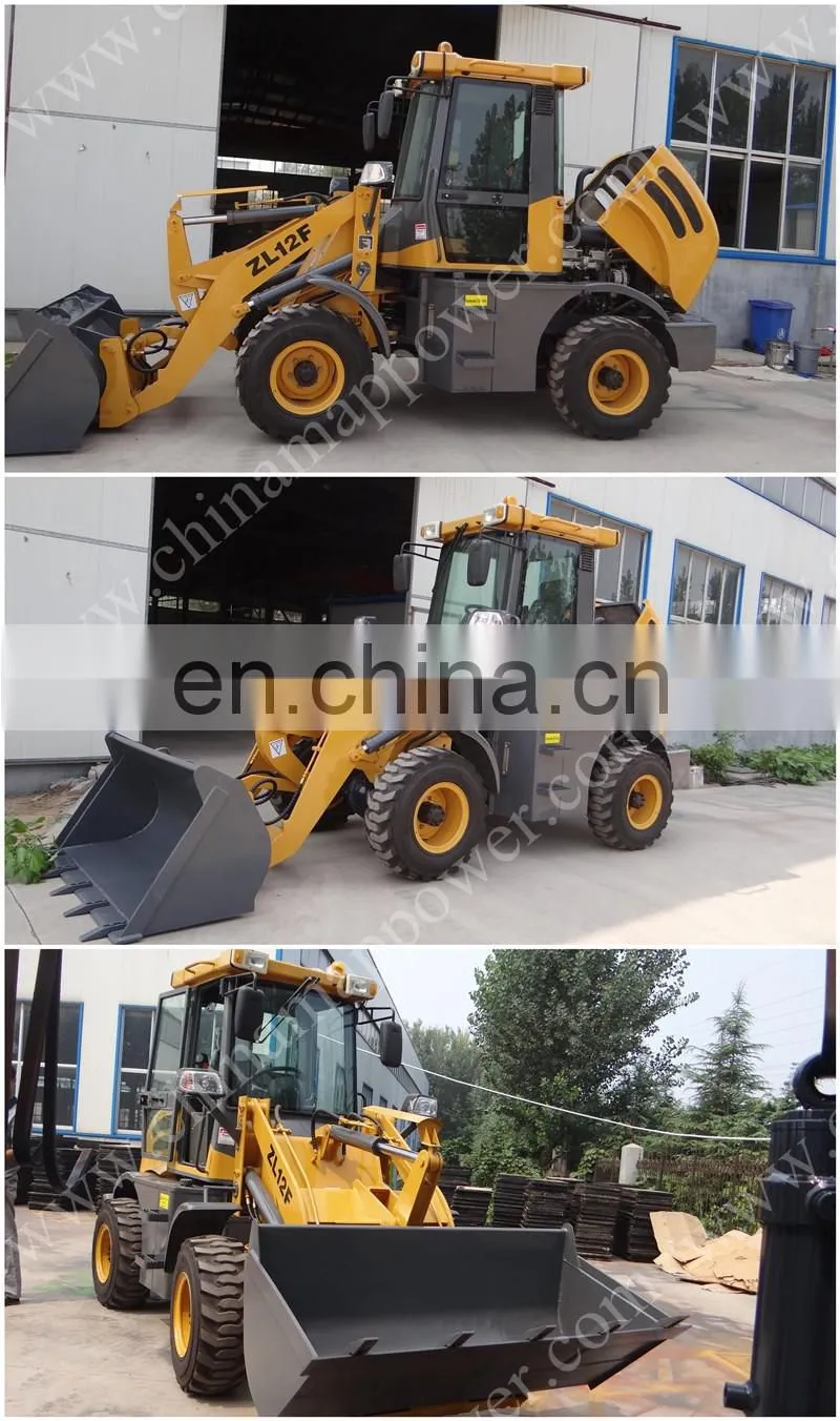 1.2 Ton Zl12f Front mini front end loader