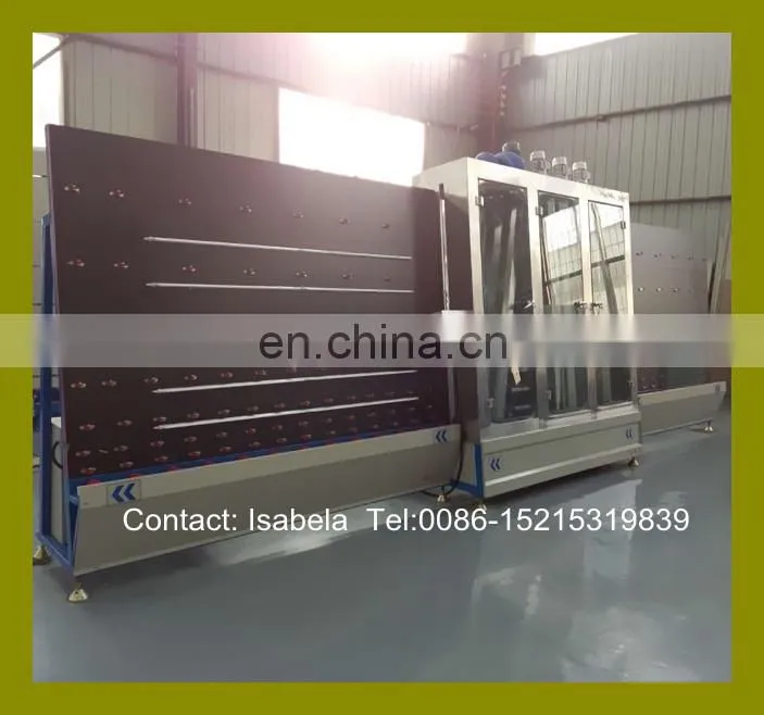 Vertical automatic washing glass machine for insulating glass production line